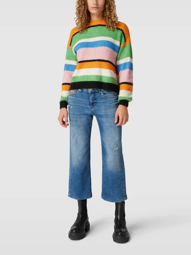 MAC Culotte Mit Label-Patch Aus Leder - Blau 3 MAC Culotte Mit Label-Patch Aus Leder - Blau