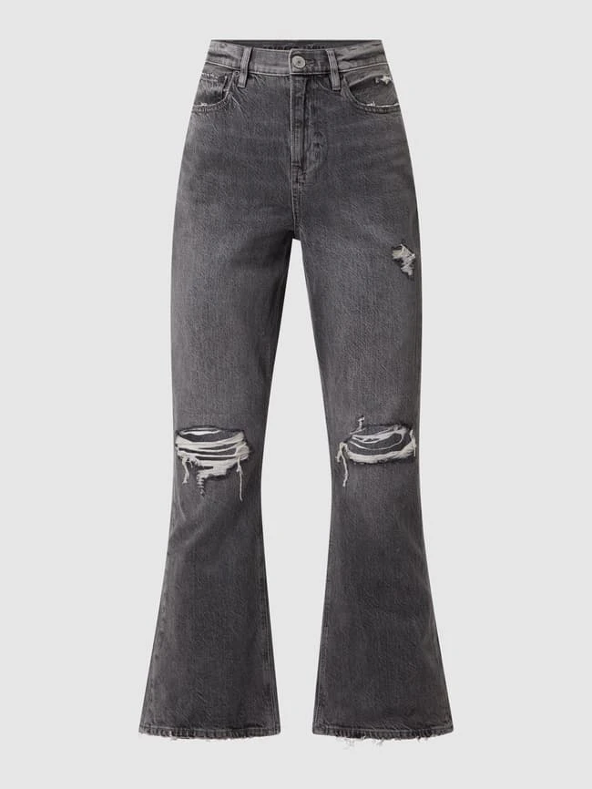 American Eagle Flared Cut Jeans Aus Baumwolle - Mittelgrau 4 American Eagle Flared Cut Jeans Aus Baumwolle - Mittelgrau – Bild 2
