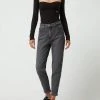 Calvin Klein Jeans Mom Fit Jeans Mit Stretch-Anteil - Hellgrau
