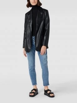 Buena Vista Slim Fit Jeans Mit Zierbesatz - Blau