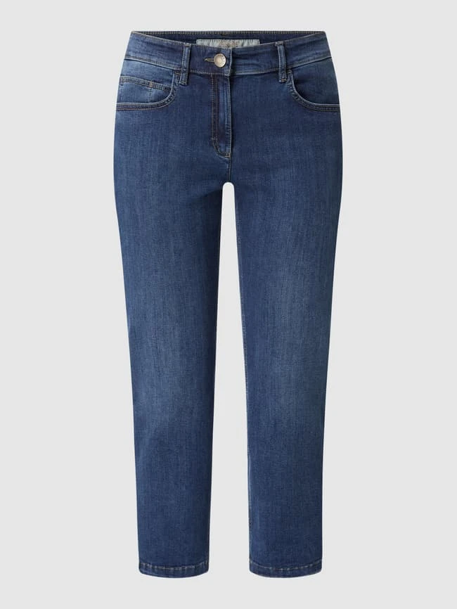 Zerres Straight Fit Cropped Jeans Mit Stretch-Anteil - Blau 4 Zerres Straight Fit Cropped Jeans Mit Stretch-Anteil - Blau – Bild 2