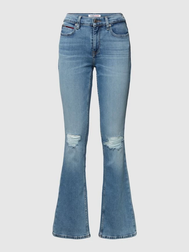 Tommy Jeans Bootcut Jeans Im Destroyed-Look Modell 'MADDIE' - Hellblau 4 Tommy Jeans Bootcut Jeans Im Destroyed-Look Modell 'MADDIE' - Hellblau – Bild 2