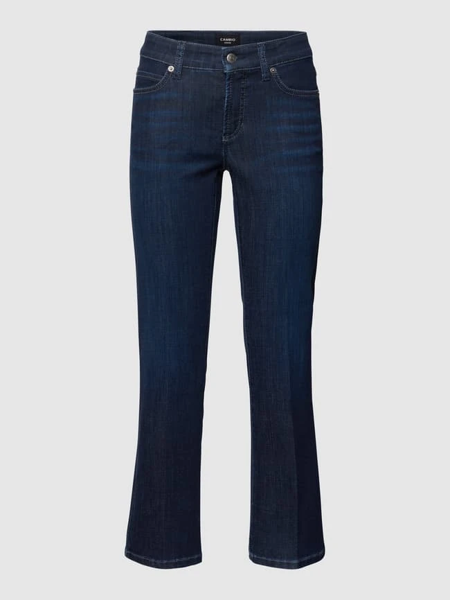 Cambio Bootcut Jeans Mit Stretch-Anteil Modell 'Paris' - Dunkelblau 4 Cambio Bootcut Jeans Mit Stretch-Anteil Modell 'Paris' - Dunkelblau – Bild 2