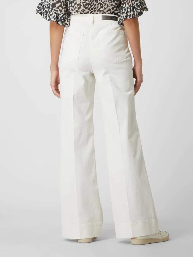 Luisa Cerano Bootcut Jeans Mit Stretch-Anteil - Offwhite 7 Luisa Cerano Bootcut Jeans Mit Stretch-Anteil - Offwhite – Bild 5