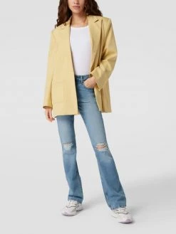 Tommy Jeans Bootcut Jeans Im Destroyed-Look Modell 'MADDIE' - Hellblau