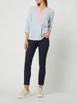 Angels Cropped Jeans Mit Stretch-Anteil Modell 'Ornella' - Dunkelblau