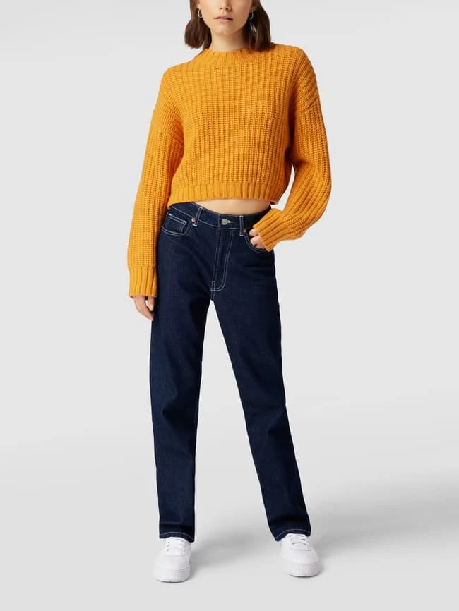 REVIEW Bootcut Jeans Mit Kontrastnähten - Dunkelblau 3 REVIEW Bootcut Jeans Mit Kontrastnähten - Dunkelblau