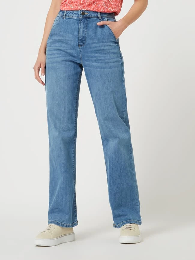 Fransa Bootcut Jeans Mit Stretch-Anteil Modell 'Selma' - Blau 6 Fransa Bootcut Jeans Mit Stretch-Anteil Modell 'Selma' - Blau – Bild 4