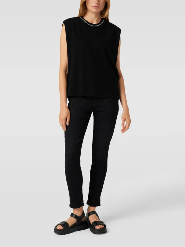 Brax Jeans Mit Label-Patch Modell 'Merrit' - Schwarz 3 Brax Jeans Mit Label-Patch Modell 'Merrit' - Schwarz