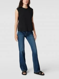 Cambio Flared Jeans Mit Stretch-Anteil Modell 'PARIS FLARED' - Blau