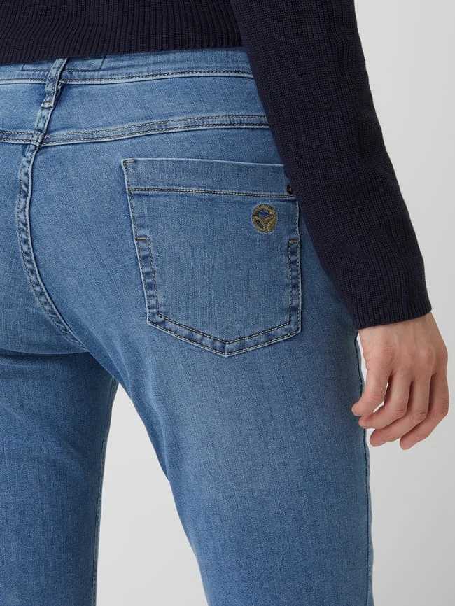 Zerres Straight Fit Cropped Jeans Mit Stretch-Anteil - Blau 5 Zerres Straight Fit Cropped Jeans Mit Stretch-Anteil - Blau – Bild 3