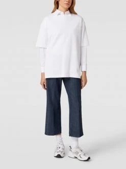 Brax Jeans Mit Label-Patch Modell 'Maine' - Dunkelblau