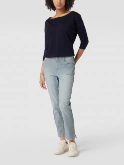 MAC Jeans Mit Nadelstreifen Modell 'Melanie' - Blau