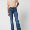 Esprit Flared Fit Jeans Mit Stretch-Anteil - Marineblau