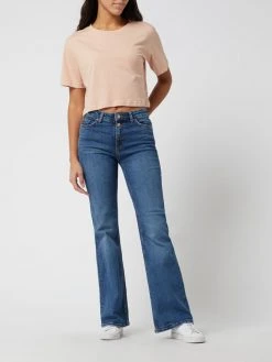 Esprit Flared Fit Jeans Mit Stretch-Anteil - Marineblau