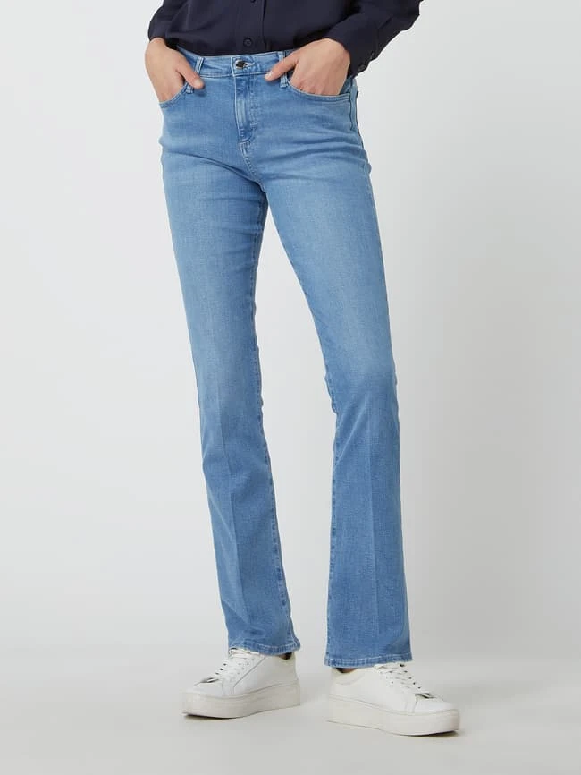 Brax Straight Fit Jeans Mit Baumwoll-Anteil Modell 'Shakira' - Hellblau 6 Brax Straight Fit Jeans Mit Baumwoll-Anteil Modell 'Shakira' - Hellblau – Bild 4