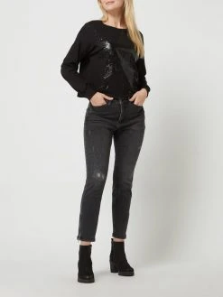 MAC Slim Fit Jeans Mit Stretch-Anteil Modell 'Dream' - Anthrazit
