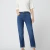 Christian Berg Woman Carrot Fit Jeans Mit Stretch-Anteil - Blau