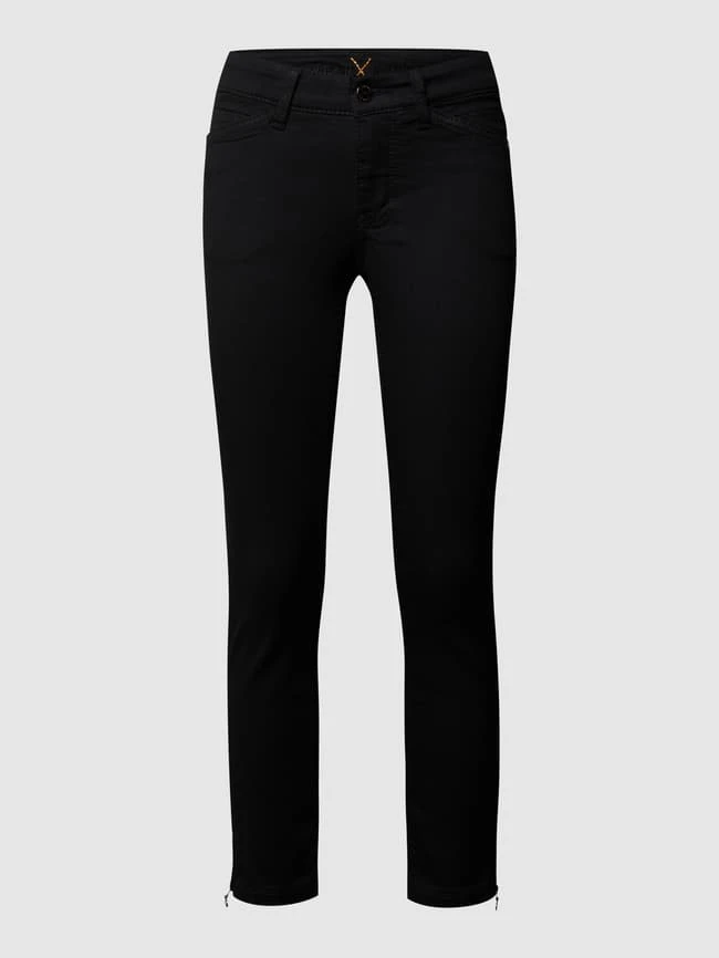 MAC Skinny Fit Jeans Mit Stretch-Anteil - Schwarz 4 MAC Skinny Fit Jeans Mit Stretch-Anteil - Schwarz – Bild 2