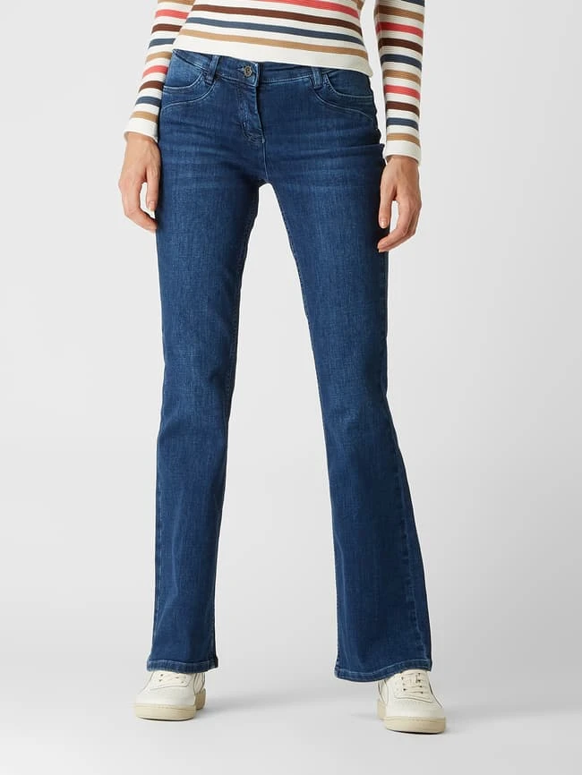 Toni Dress Bootcut Jeans Mit Stretch-Anteil - Blau 6 Toni Dress Bootcut Jeans Mit Stretch-Anteil - Blau – Bild 4