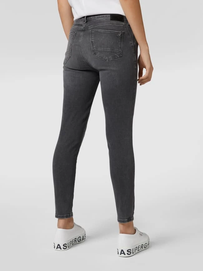 Mavi Jeans Cropped Super Skinny Fit Jeans Mit Stretch-Anteil Modell 'Adrianna' - Dunkelgrau 7 Mavi Jeans Cropped Super Skinny Fit Jeans Mit Stretch-Anteil Modell 'Adrianna' - Dunkelgrau – Bild 5