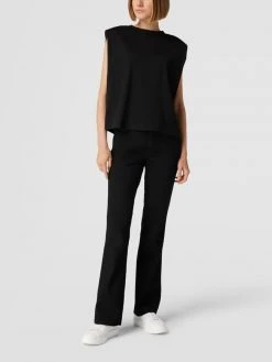 MAC Bootcut Jeans Mit Label-Detail Modell 'Dream' - Schwarz