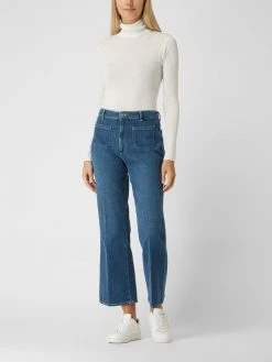 Armedangels Flared Cut Jeans Mit Hanf-Anteil Modell 'Rumaa' - Bleu