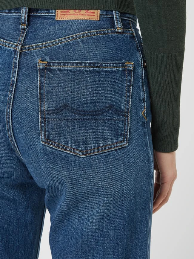 Kings Of Indigo Cropped Jeans Aus Bio-Baumwolle Modell 'Liora' - Blau 5 Kings Of Indigo Cropped Jeans Aus Bio-Baumwolle Modell 'Liora' - Blau – Bild 3