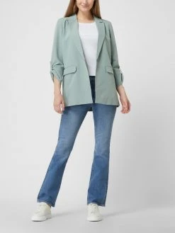 Mavi Jeans Flared Cut High Rise Jeans Mit Stretch-Anteil Modell 'Maria' - Blau