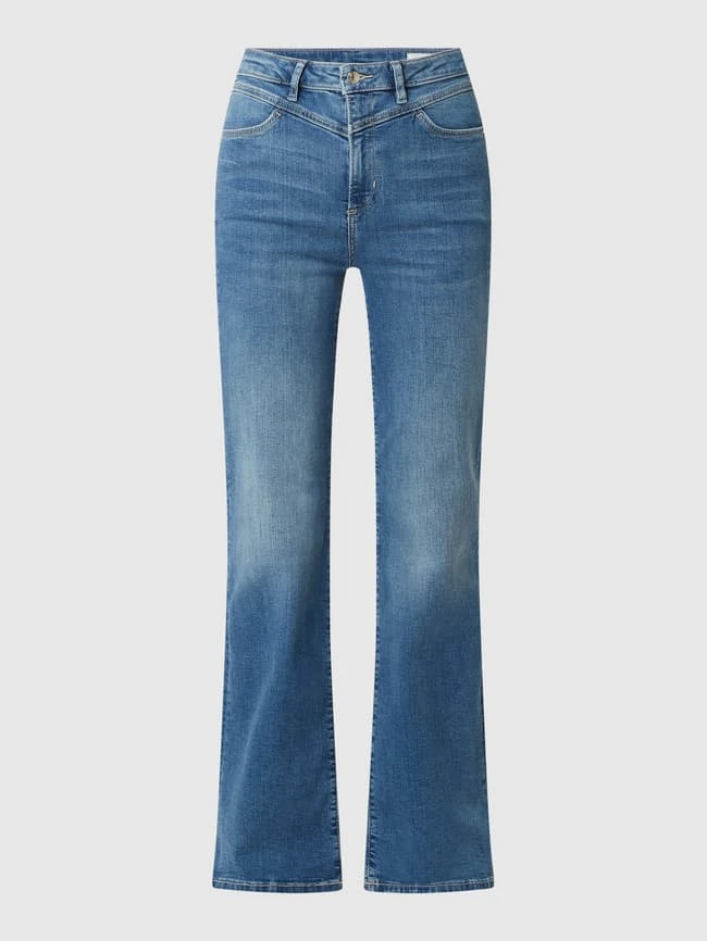 S.Oliver RED LABEL Flared High Rise Jeans Mit Stretch-Anteil - Blau 4 S.Oliver RED LABEL Flared High Rise Jeans Mit Stretch-Anteil - Blau – Bild 2