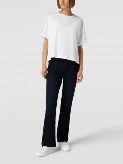 MAC Bootcut Jeans Mit Label-Detail Modell 'DREAM' - Dunkelblau