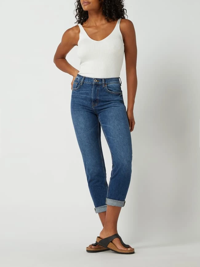Mango Mom Comfort Fit Jeans Mit Stretch-Anteil - Blau 3 Mango Mom Comfort Fit Jeans Mit Stretch-Anteil - Blau