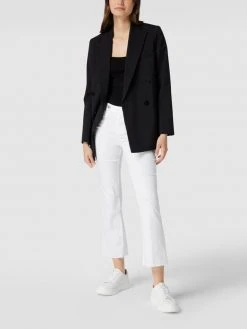 Liu Jo White Bootcut Jeans Mit Ausgefransten Abschlüssen - Weiß