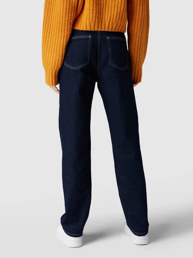 REVIEW Bootcut Jeans Mit Kontrastnähten - Dunkelblau 7 REVIEW Bootcut Jeans Mit Kontrastnähten - Dunkelblau – Bild 5