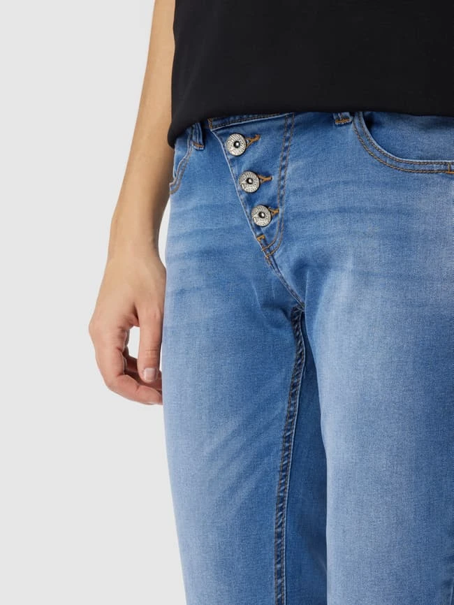Buena Vista Jeans Mit Label-Details - Blau 5 Buena Vista Jeans Mit Label-Details - Blau – Bild 3