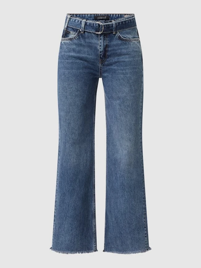 Mavi Jeans Flared Cut High Rise Jeans Aus Bio-Baumwolle Modell 'Joy' - Blau 4 Mavi Jeans Flared Cut High Rise Jeans Aus Bio-Baumwolle Modell 'Joy' - Blau – Bild 2