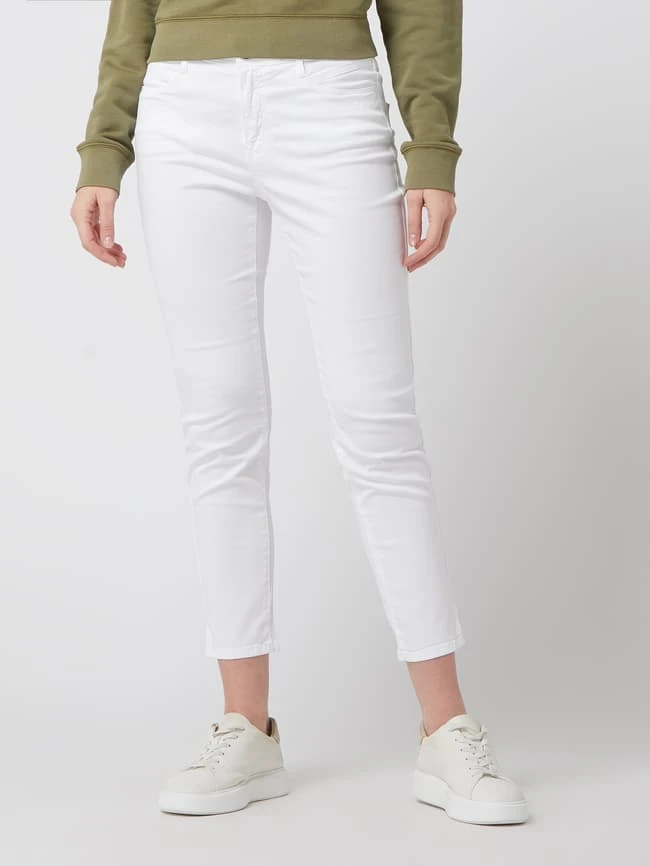 Brax Slim Fit Jeans Mit Stretch-Anteil Modell 'Mary' - Weiß 6 Brax Slim Fit Jeans Mit Stretch-Anteil Modell 'Mary' - Weiß – Bild 4