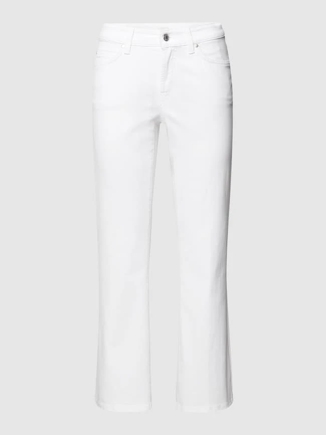 Cambio Jeans Mit Label-Patch Modell 'Paris' - Weiß 4 Cambio Jeans Mit Label-Patch Modell 'Paris' - Weiß – Bild 2