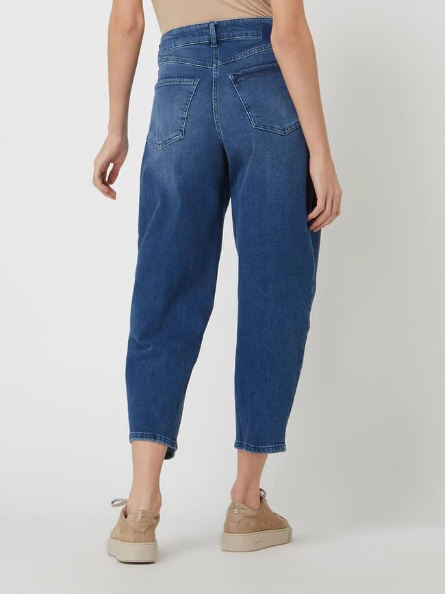 MAC Barrel Fit Cropped Jeans Mit Lyocell-Anteil Modell 'Ava Banana' - Blau 7 MAC Barrel Fit Cropped Jeans Mit Lyocell-Anteil Modell 'Ava Banana' - Blau – Bild 5