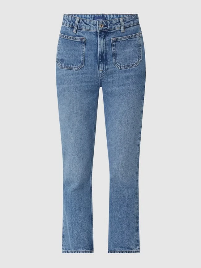 Gant Flared Cut Jeans Mit Stretch-Anteil - Blau 4 Gant Flared Cut Jeans Mit Stretch-Anteil - Blau – Bild 2