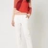S.Oliver RED LABEL Mom Fit Jeans Mit Stretch-Anteil - Offwhite