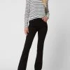 7 For All Mankind Bootcut Jeans Mit Lyocell-Anteil - Schwarz
