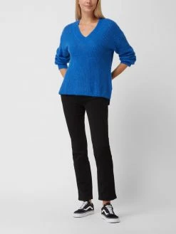 Blue Monkey Bootcut Jeans Mit Stretch-Anteil Modell 'Marla' - Schwarz