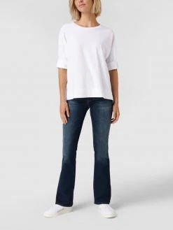 Mavi Jeans Slim Fit Bootcut Jeans Mit Viskose-Anteil Modell 'Bella' - Blau