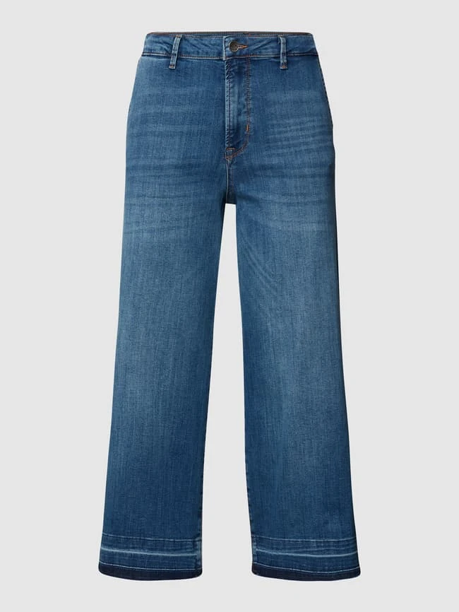 Buena Vista Wide Leg Jeans Im Cropped Design - Blau 4 Buena Vista Wide Leg Jeans Im Cropped Design - Blau – Bild 2