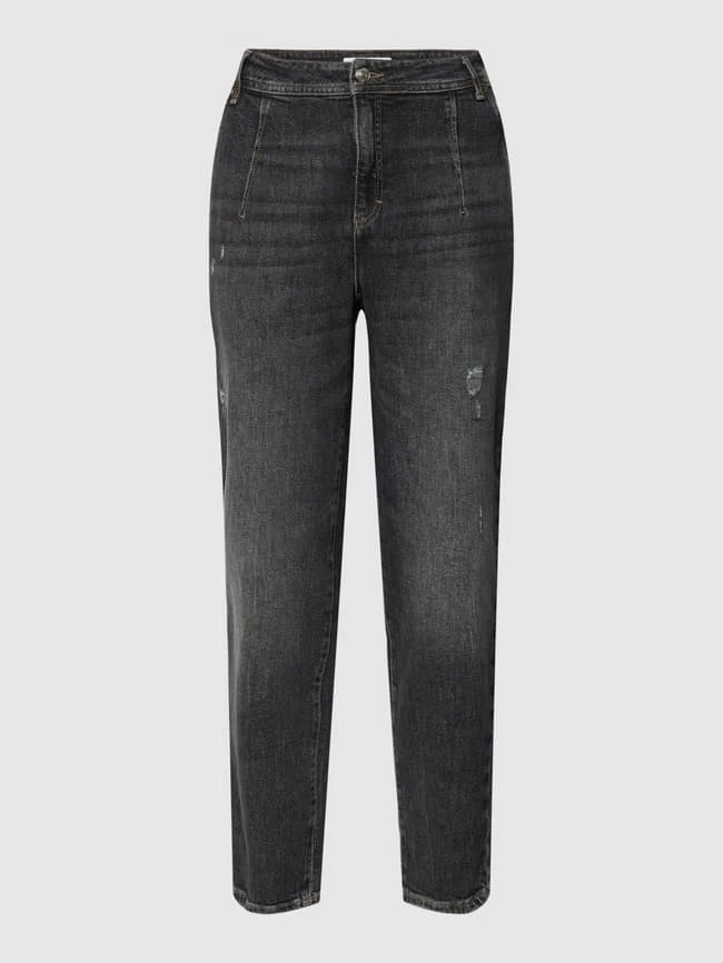 Brax Jeans Im Used-Look Modell 'Melo' - Dunkelgrau 4 Brax Jeans Im Used-Look Modell 'Melo' - Dunkelgrau – Bild 2