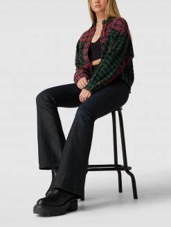 G-Star Raw Flared Jeans Mit Label-Details Modell 'Flare' - Dunkelblau