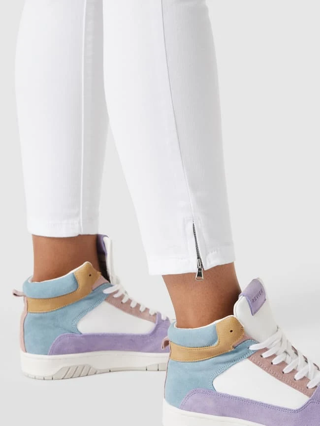 Buena Vista Cropped Mid Rise Jeans Im Slim Fit - Weiß 5 Buena Vista Cropped Mid Rise Jeans Im Slim Fit - Weiß – Bild 3