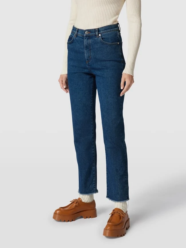 HUGO Jeans Mit Label-Patch Modell 'Lucillo' - Hellblau 6 HUGO Jeans Mit Label-Patch Modell 'Lucillo' - Hellblau – Bild 4